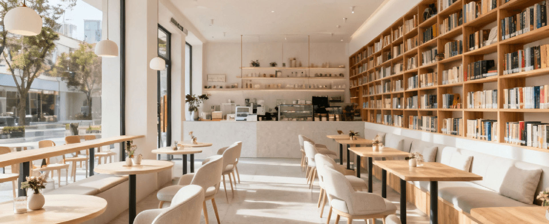 VELVET INK Buchcafé Luzern von innen